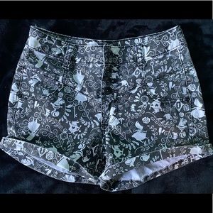 Alice In Wonderland Shorts
